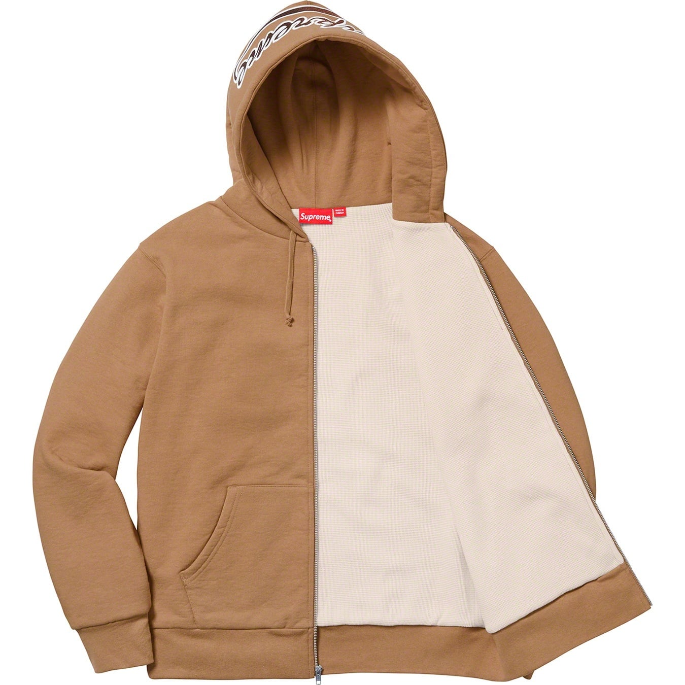 Thermal Zip Up Sweatshirt view 15